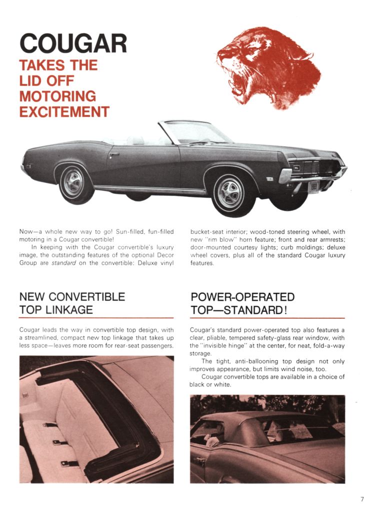 Mercury Cougar Parts Catalog